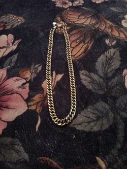 28 inch cuban link 14k filled gold chain