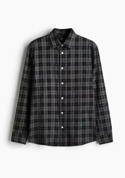 Relaxed Fit Hooded Overshirt