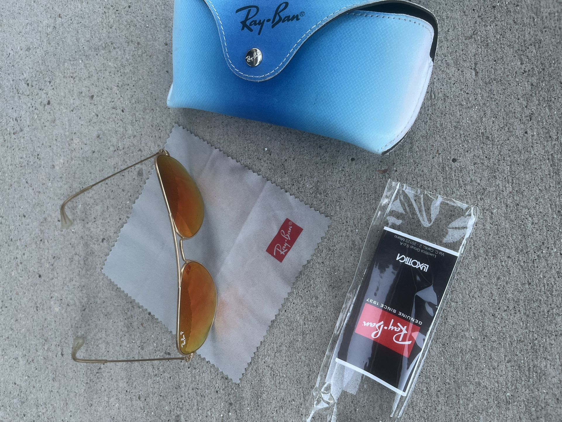 Rayban Aviators Sunglasses Polarized Lens