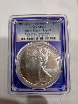 2021 ms70 silver eagle