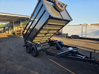 8x12x4 Dump Trailer