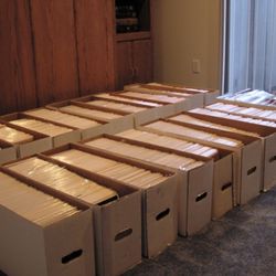 Comic Books Long Boxes 