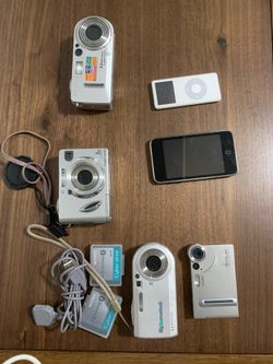 Cameras and iPods
