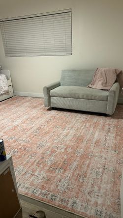 Pink rug