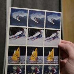 Vintage Currents, Inc. Photo Jumbo Sticker Pack Sports