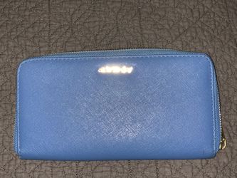Olivia+Joy royal blue with gold accent wallet