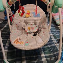 Pooh swing like new