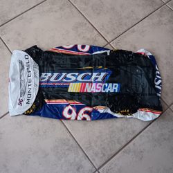 Vintage 90s Busch Beer Nsacar Race Car Inflatable 