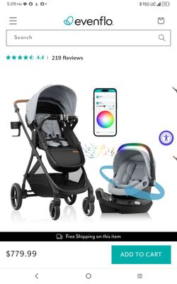 Evenflo New with tags car seat stroller combo traveler kit