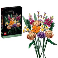 LEGO Icons Flower Bouquet Building Set - Artificial Flowers