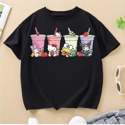 New Size 6/7 Sanrio Girls Tee Hello Kitty 