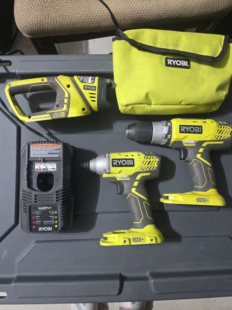 Ryobi 18v Cordless Combo Set