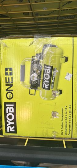 Ryobi 18v 1 gallon cordless air compressor tool only $110 (financing available)