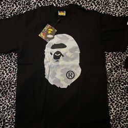 Bape , Black And White, Medium