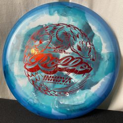 Innova Halo Star Rollo Understable Midrange Blue Swirl Tye Dye 166g New Rare!