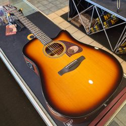 Ibanez Advanced Acoustic AAD51CE Sunburst Dreadnaught Acoustic Electric Guitar NEW!