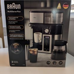 New Braun MultiServe Plus Coffee Maker Model KF9250