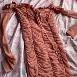 Scrutched dress