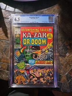 Vintage 1970 CGC graded 6.5 kazar Dr. Doom
