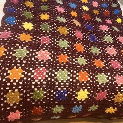 Vintage Afghan Blanket