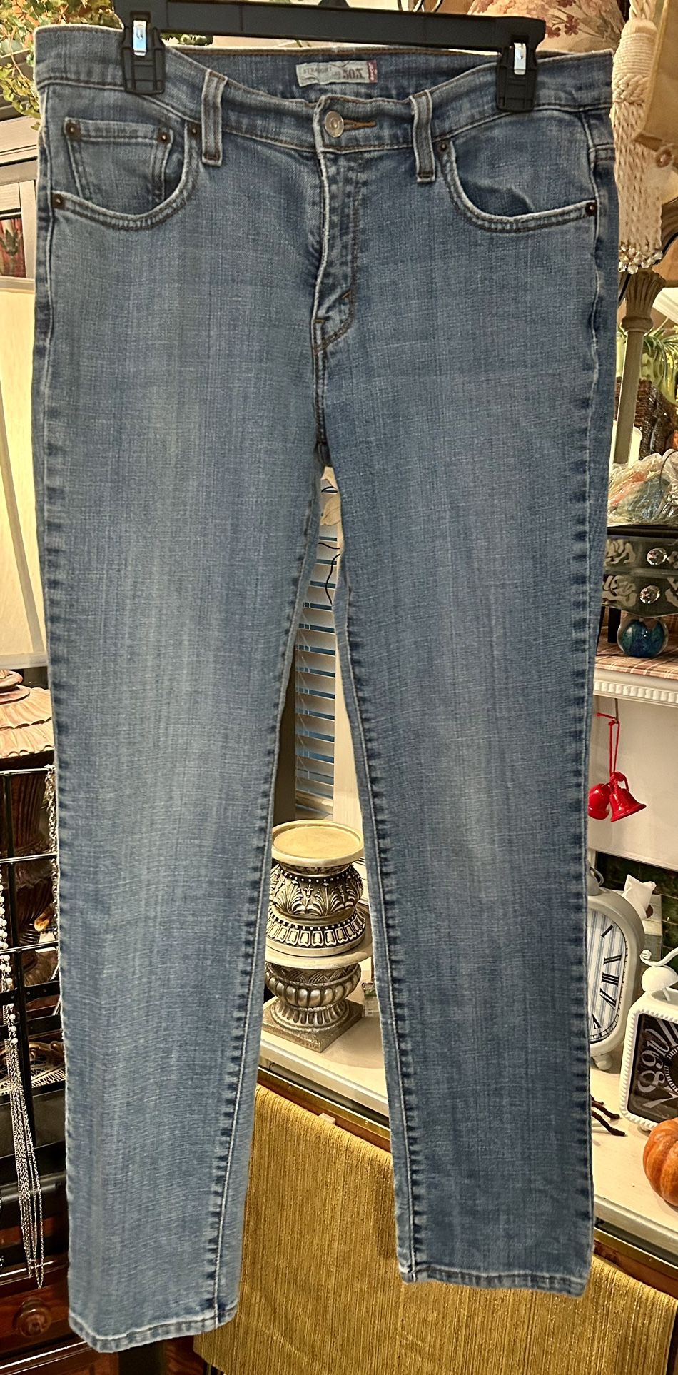 Ladies Levi’s 505 Straight Leg Size 10 Long