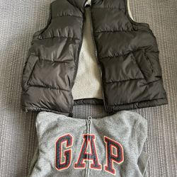Size 10 Boys Vest And Sweater