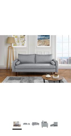 Small Gray Sofa