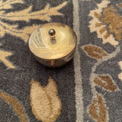 Small Silver Bowl With Kid