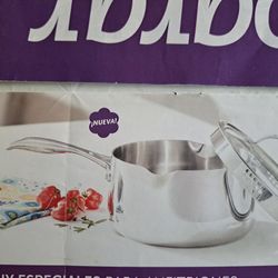 OLLA DE 3 QT DE ACERO INOXIDABLE TRI PLY PRINCESS HOUSE 🌻🌾