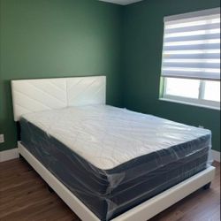 New Queen Size Bed Frame With Mattress And Box Springs Set New Queen Size Bed Set 