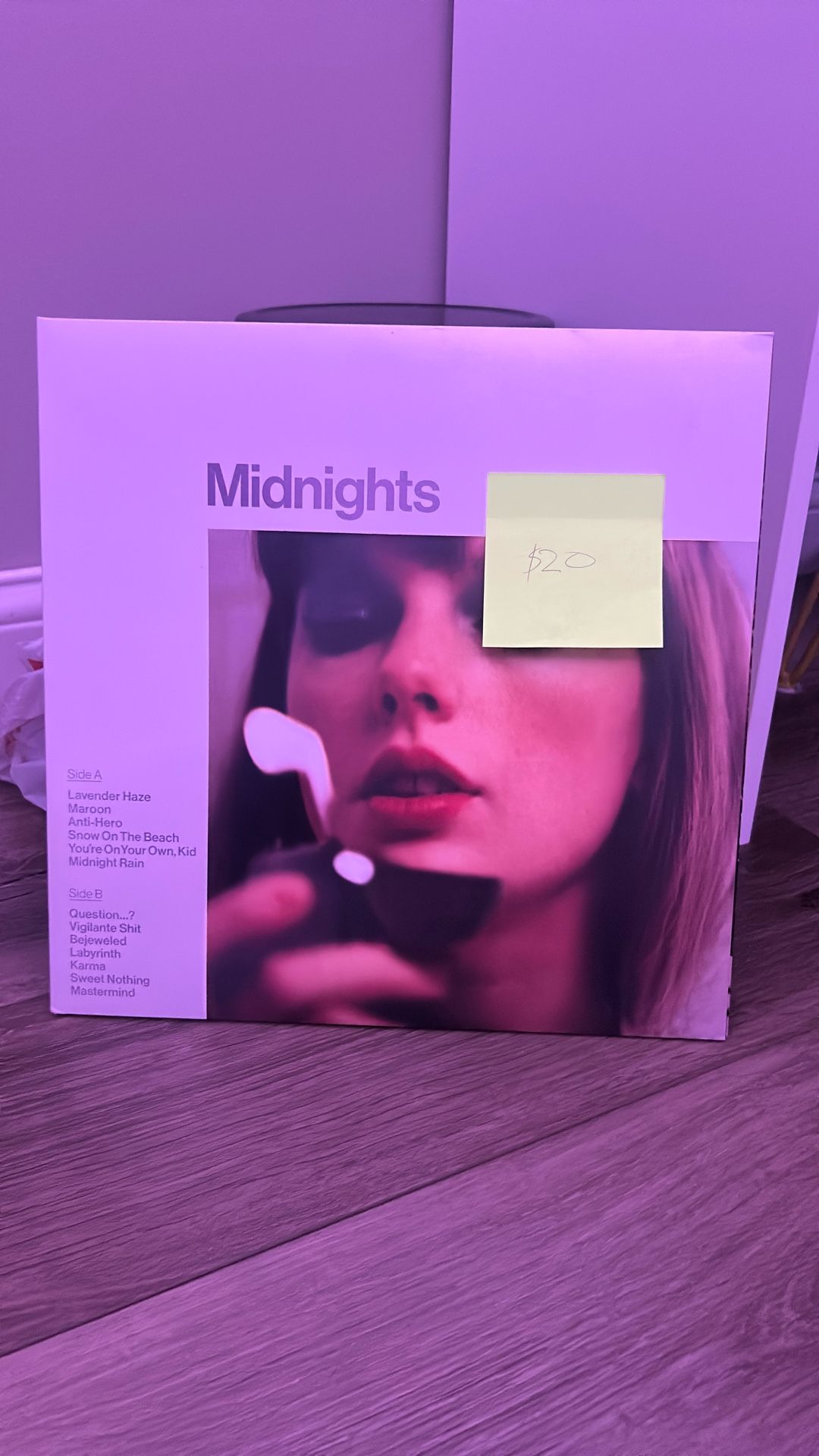 taylor swift vinyl (midnights)
