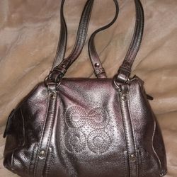 COACH METALLICA HANDBAG