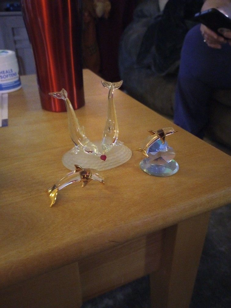 Glass Dolphin Collection
