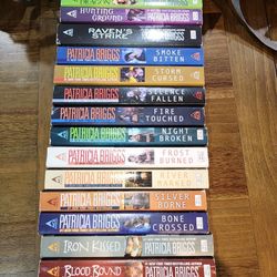 Patricia Briggs Books Lot 17 Mercy Thompson Alpha Omega Dragons Raven Paperback 