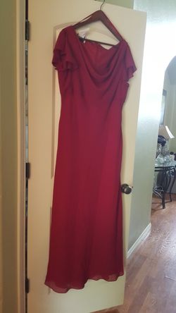 Red dress, size 18