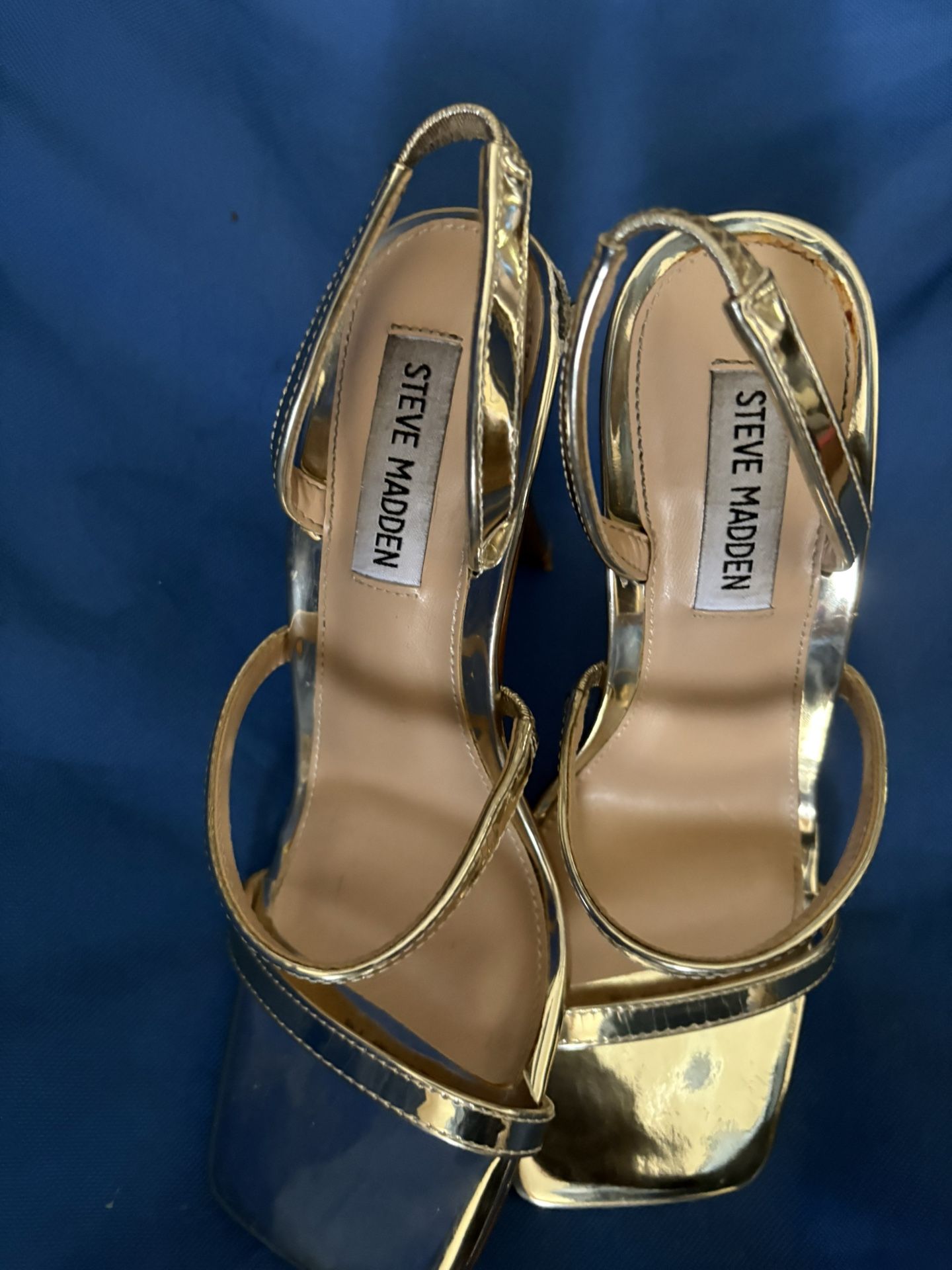 Steve Madden Gold Heels