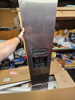 Brand New OEM KitchenAid Freezer Door (Left Side) - KRSF705HPS01