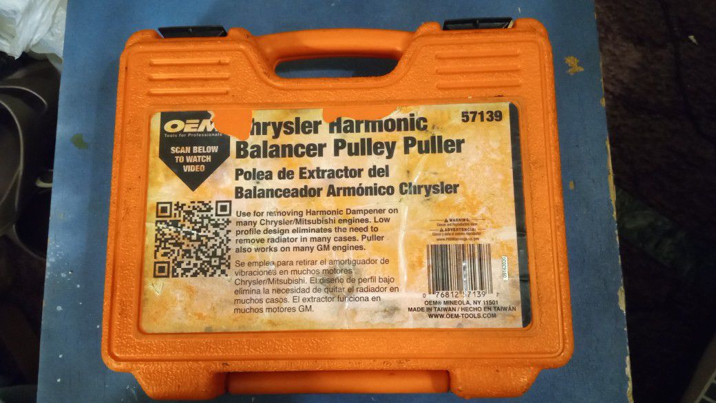 OEM Chrysler Harmonic Balancer Pulley Puller 