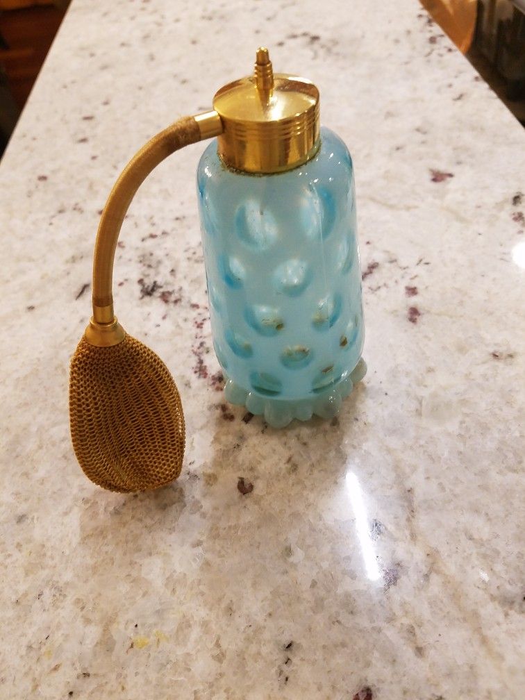 DLVilbiss Gold Plater Perfume Bottle.