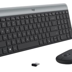 Logitech K470 Slim Wireless Keyboard and Mouse Combo