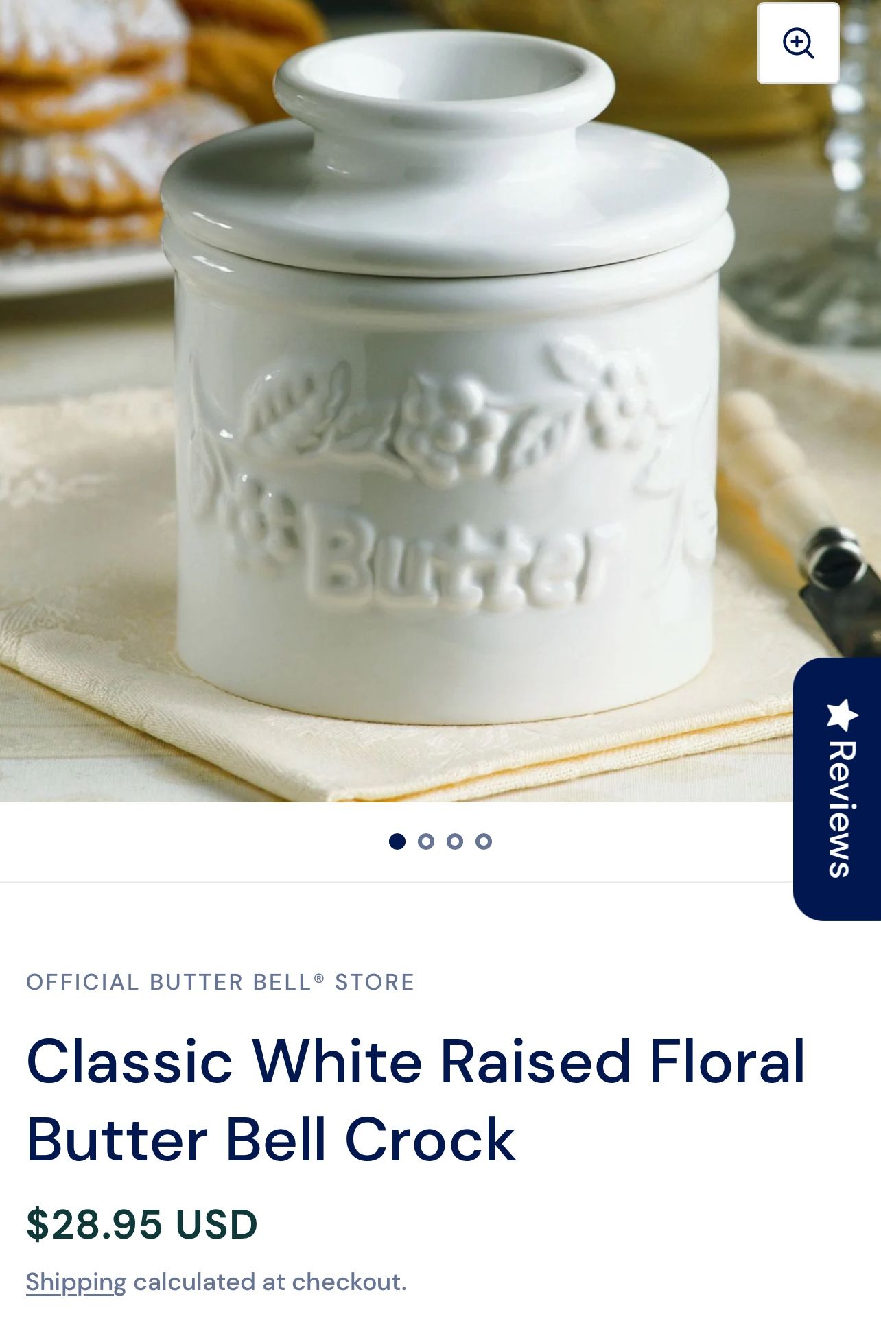 Butter Bell Crock