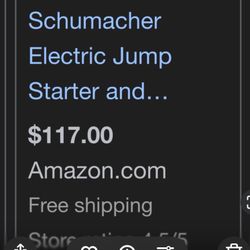 Jump Starter + Portable Power SCHUMACHER
