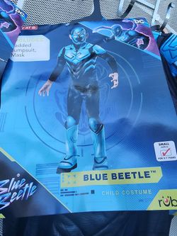 Blue Beetle Child Costume Small Size S6, M7-8