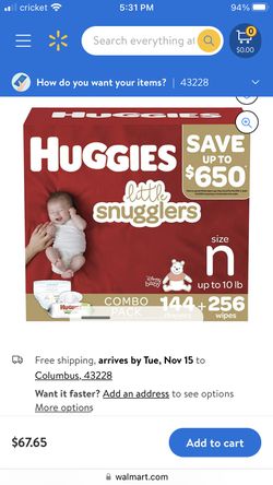 Newborn Huggies Thumbnail