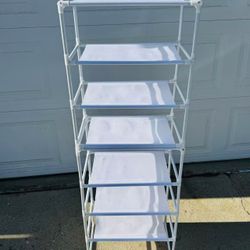 2 Portable Storage Shelves – Clean & Lightweight