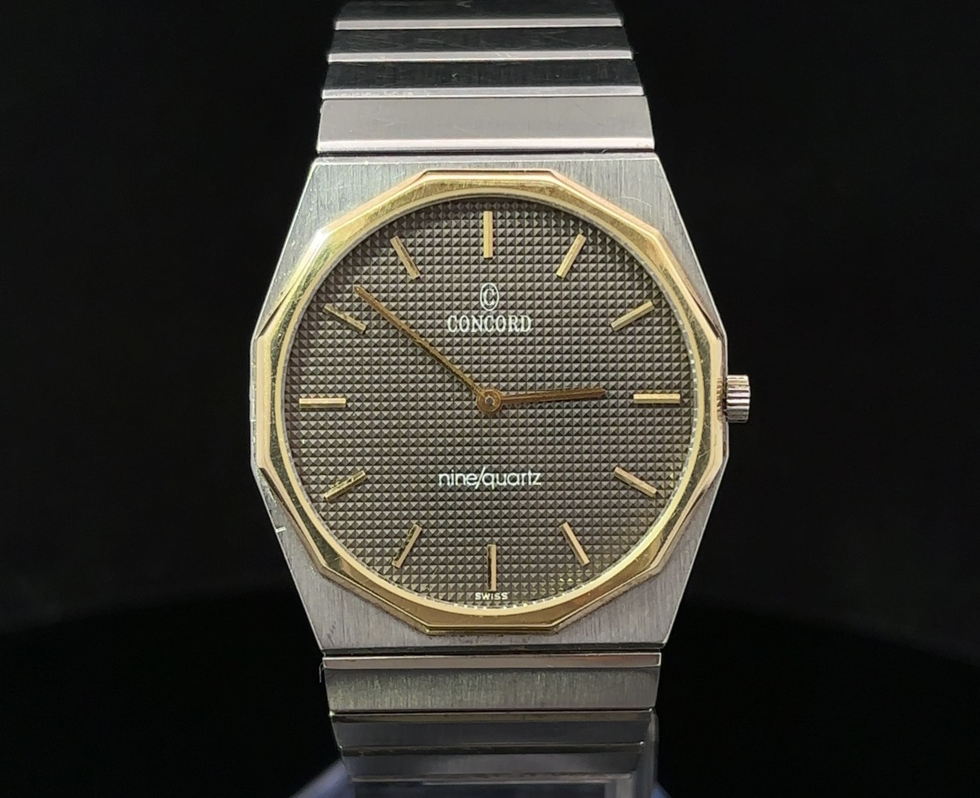 Vintage Concord Mariner SG 15 81 115 V13 Stainless Steel 18KT Gold