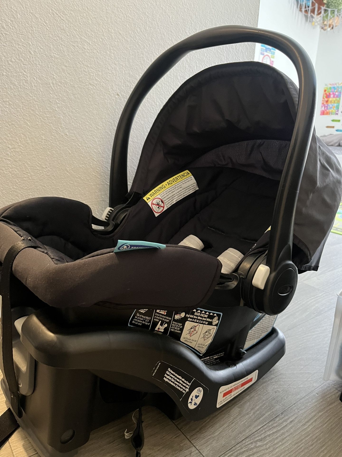 Graco Car seat, Base & Stroller