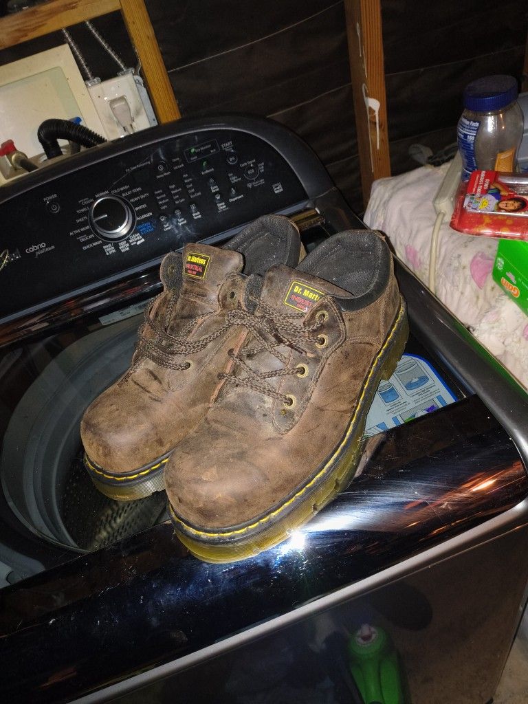 Dr. Martens Industrial Steel Toe Work Boots Size 13