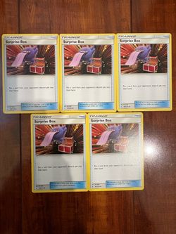 Pokemon Surprise Box 187/214 Unbroken Bonds Non-Holo Uncommon Lot of 5! NM