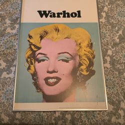 ORIGINAL MARYLIN MONROE WARHOL POSTER